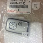 Chìa khóa thông minh remote smartkey Toyota Prado 2010 - 2017 chính hãng