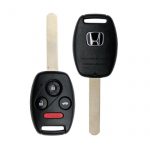 Chìa khóa điều khiển liền chìa cơ chính hãng xe Honda Accord đời 2008 2009 2010 2011 2012