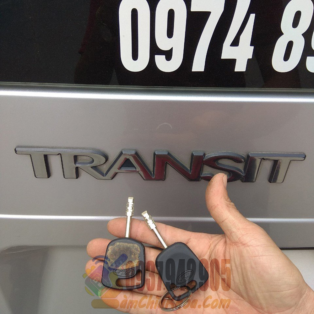 Chìa khóa từ xe Ford Transit Đánh chìa khóa nổ máy đinh tròn solex xe Transit