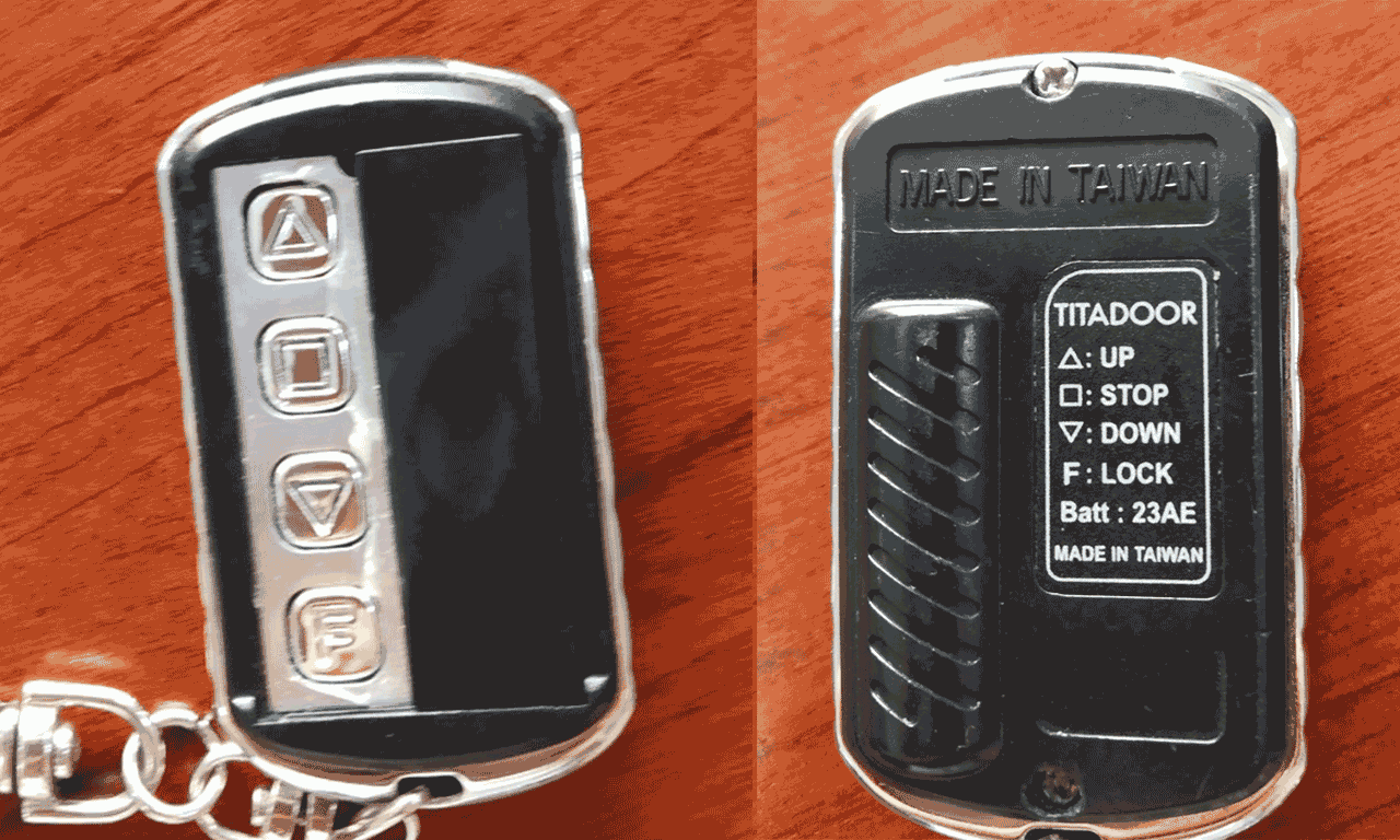 Remote cửa cuốn Mitecal Titadoor Sao chép 190k