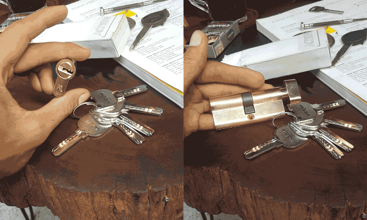 Ruột ổ khóa Vickyni Thay tim khóa Vickyni uy tín giá rẻ