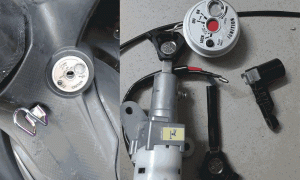 Sửa khóa xe Yamaha bị bẻ khóa Thay ổ khóa xe Yamaha