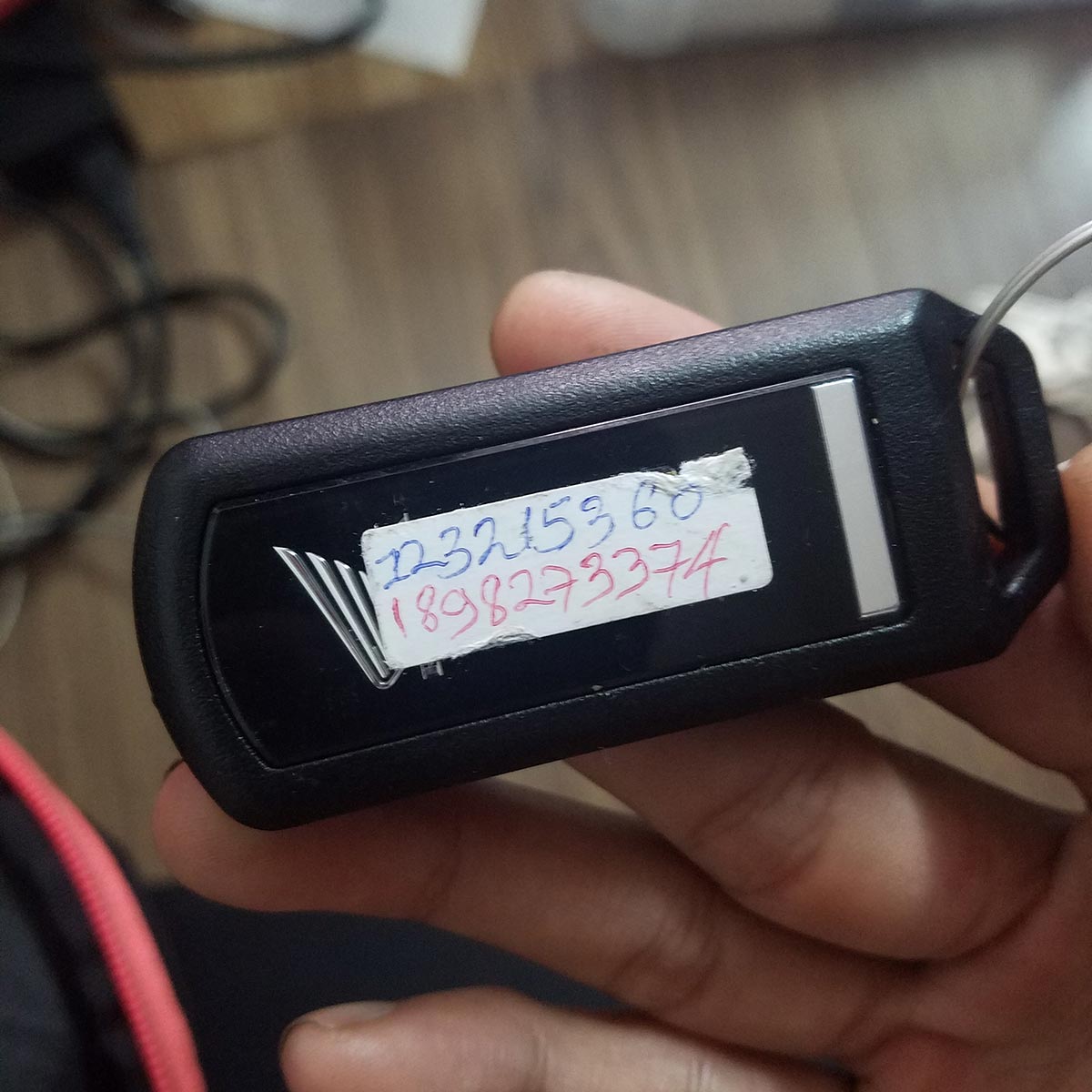 Mã ID chìa khóa thông minh Honda 2 nút