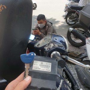 Đọc chip từ chìa khóa xe Vespa Đánh chìa khóa từ Piaggio Liberty